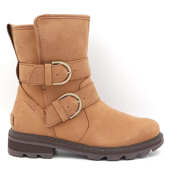 Mid Calf Shearling Boots, comfy and warm size US 6 Leather - Picture 2 of 6